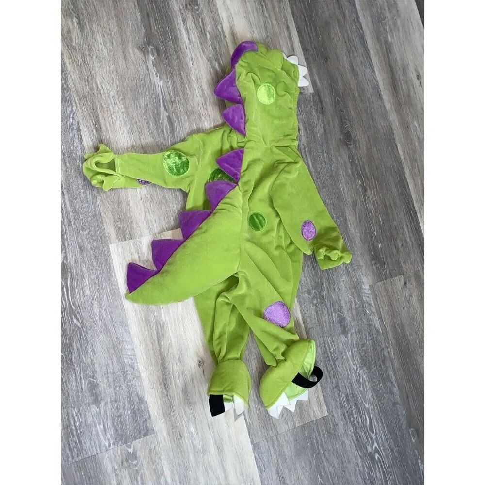 MINIWEAR HALLOWEEN plush DINOSAUR COSTUME size 6/9 month Baby